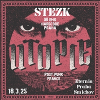 UTOPIE (FR) Post-punk + STEZK (Praha)